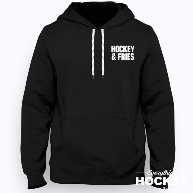 Gray Hockey Lace Up Ice Life Logo Hoodie- Unisex – Ice Life Hockey